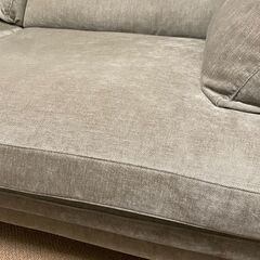 [中古美品]ラージュ　カウチソファー　Ｌサイズ　グレー　[実売12万]