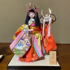【あげます】日本人形　昭和レトロ　雛人形　八重垣　骨董品