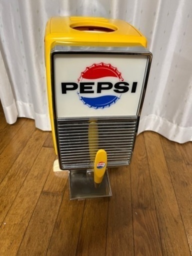 ペプシ プレミアムディスペンサー 中止 ペプシコーラの非売品