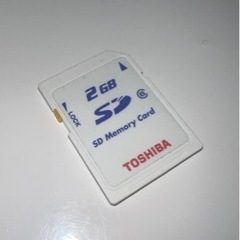 SDカード⑤ TOSHIBA SD 2GB