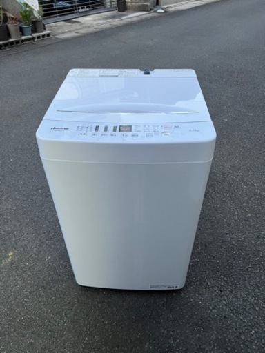 1台限り特価‼️【取付無料】ハイセンス　5.5Kg 洗濯機