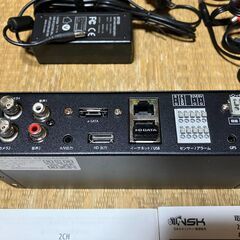 NSK　防犯カメラ２台＋レコーダ　ジャンク品