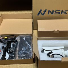 NSK　防犯カメラ２台＋レコーダ　ジャンク品