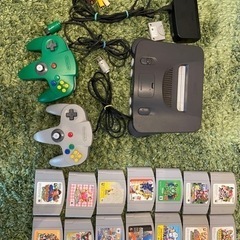 NINTENDO 64本体 ＋ソフト14本セット