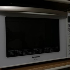 【取引中】 Panasonic オーブン機能付き電子レンジ　ホワイト