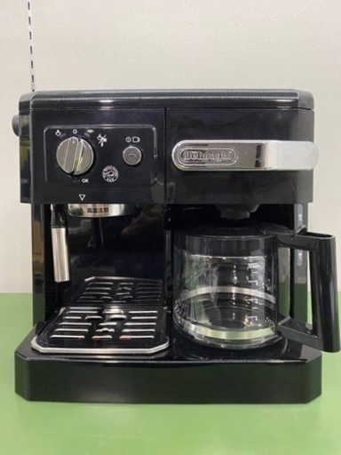 『お取引中』デロンギ ≪エスプレッソマシン兼用≫コーヒーメーカー　BCO410J-B ブラック　動作環境確認済