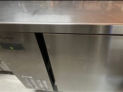 フジマック　コールドテーブル　台下冷蔵庫　高年式！　2019年製　1500 750 850 インバーター搭載モデル！　綺麗！