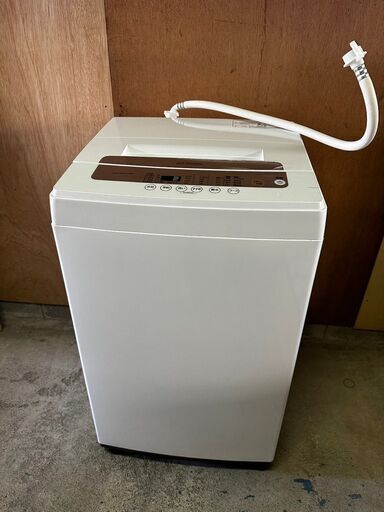IRISOHYAMA アイリスオーヤマ 全自動洗濯機 洗濯機 容量5kg 部屋干しモード IAW-T502E 2019年製
