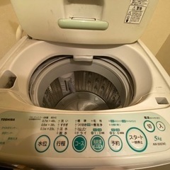 【もらってください】古めの洗濯機