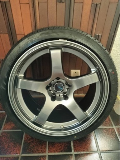 タイヤ、ホイール ヴァリノGV330新品ホイール 18インチ9.5J -3 5穴