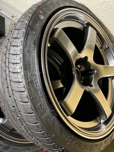 タイヤ、ホイール ヴァリノGV330新品ホイール 18インチ9.5J -3 5穴