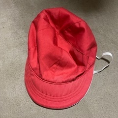赤白帽子　L