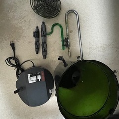 エーハイム2217＋照明＋排水機能フィッシュレット他