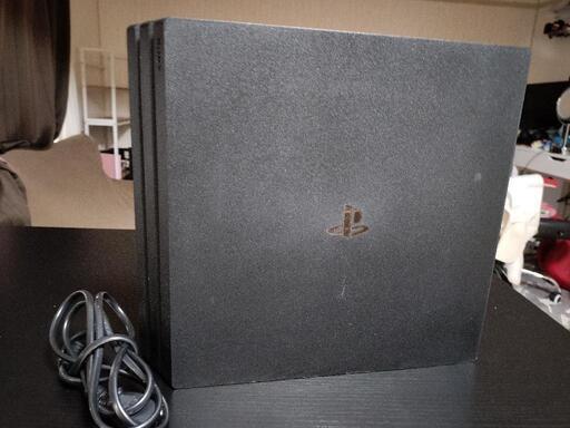 PS4 Pro CUH7000B 1TB 本体と電源コードのみ PlayStation4 ジェット・ブラック