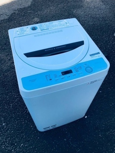 ①♦️EJ2162番SHARP全自動電気洗濯機