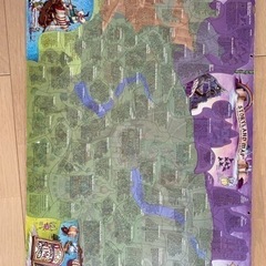 英語学習　パズル　Story land map
