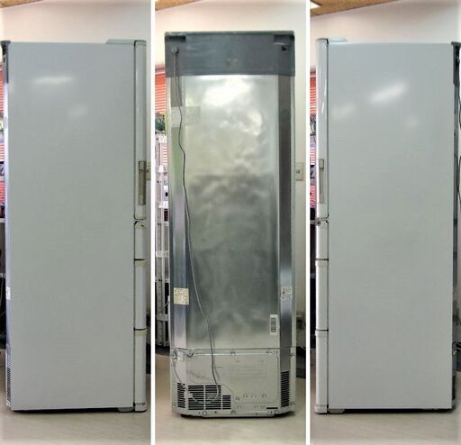 【お買い得品！】HJMR0459)SHARP/シャープ プラズマクラスター搭載 大型 5ドア冷蔵庫 SJ-PW42A-W 2015年製 424L 中古品・動作OK【取りに来られる方限定】