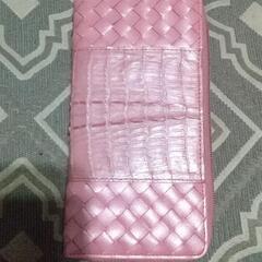 ピンクの財布 未使用