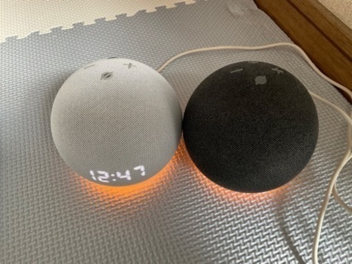 Amazon Echo Dot時計付➕Echo Dot2個セット