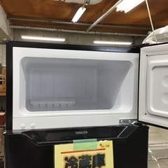 ○販売終了○冷蔵庫 2ドア 86L YAMAZEN 2021年製 中古品