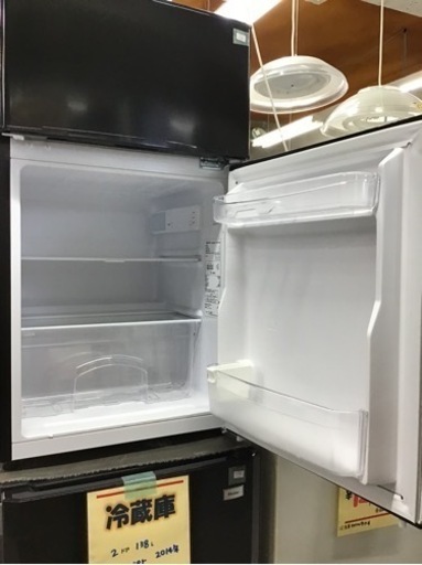 ●販売終了●冷蔵庫　２ドア　86L YAMAZEN 2021年製　中古品