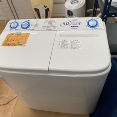 【人気】2層式洗濯機　2021年製　リサイクルショップ宮崎屋佐土...