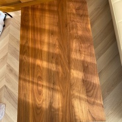 カリモクテーブル　ウォールナット材　北欧