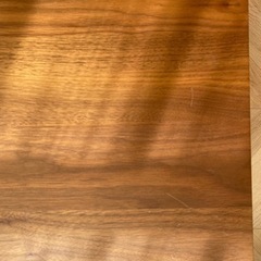 カリモクテーブル　ウォールナット材　北欧