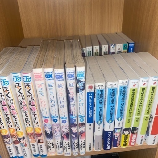 漫画＆ライトノベルまとめ売り 新品約2000冊 中古品約200冊