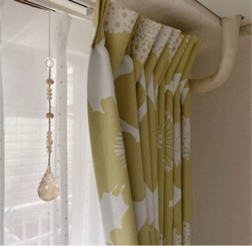 ニトリ　遮光　オーダーカーテン　4枚セット　アイボリー ニトリ 遮光 オーダーカーテン 4枚セット アイボリー