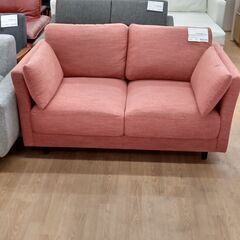 ☆ジモティ割あり☆ ニトリ 二人掛けソファー ピンク系 H65×W138×