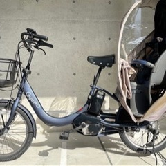 【受け渡し予定者決定】パナソニック子ども乗せ電動自転車