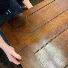 アンティーク ドローリーフダイニングテーブル 