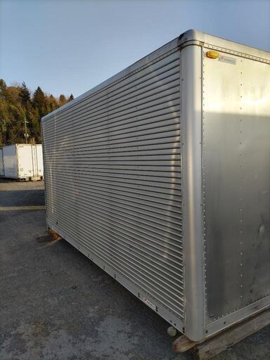 【印西市】アルミコンテナ (No.Y-182) 長さ約440cm×幅187cm×高さ240cm (株)トラストカーゴ 印西市】アルミコンテナ (No.Y-182) 長さ約440cm×幅187cm×高