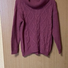 柄付きセーター