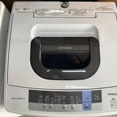 日立 HITACHI NW-50C W [タテ型全自動洗濯機 5...