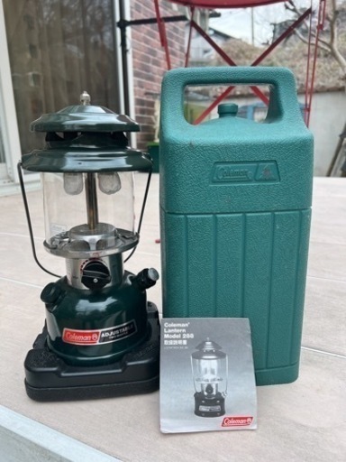 最終値下げ!! 美品☆Coleman 288ADJUSTABLE ツーマントル ガソリンランタン