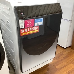 SHARP ドラム式洗濯機　11キロ　2021年製