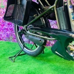 1/4524子供乗せ電動アシスト自転車ヤマハ3人乗り20インチ