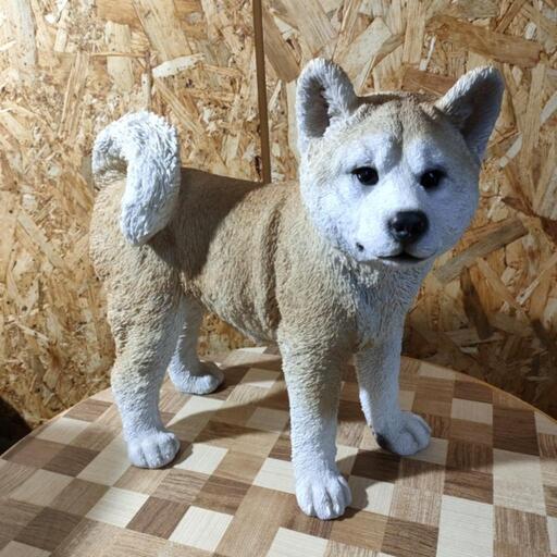 アニマルオブジェ 秋田犬