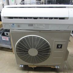 K04069 シャープ 中古エアコン 主に6畳用 冷房能力 2.2KW ／ 暖房能力 2.5