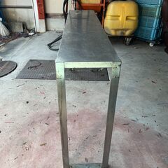 ステンレス作業台１５０cm×３０cm×８０cm