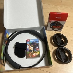 ニンテンドーSwitch🌟リングフィットアドベンチャー、ハンドル...