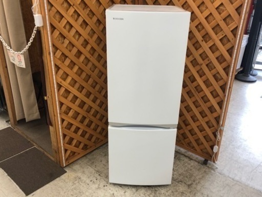 【愛品館江戸川店】TOSHIBA 153L 2ドア 冷蔵庫 （2021年製） ID:143-015128-007