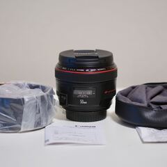 新品Canon EF 50mm F1.2L USM　（展示品）