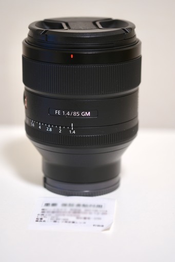 新品 Sony FE 85mm F1.4 GM ソニー レンズ（展示品）