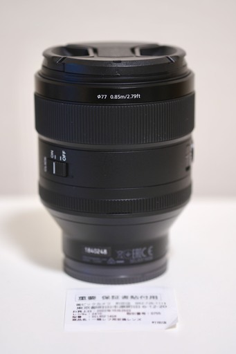 新品 Sony FE 85mm F1.4 GM ソニー レンズ（展示品）