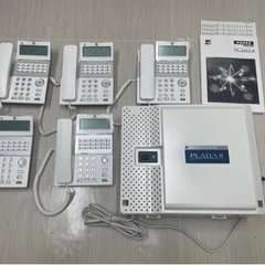 事務電話 サクサPT 1000td主装置&TD810電話機5台