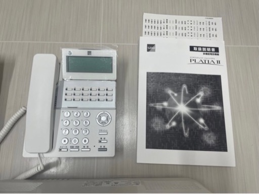 事務電話 サクサPT 1000td主装置&TD810電話機5台