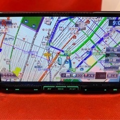 KENWOOD 上級ナビ MDV-535DT フルセグTV 新品バックカメラ付き